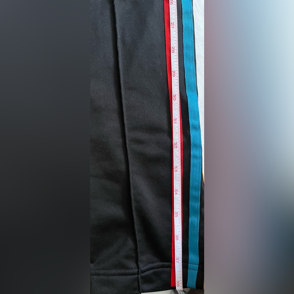 Ladies Adidas Originals black tri-color track pants (S) - Picture 4 of 4